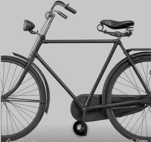 Mijn vader was gehandicapt en fietste met 1 been 