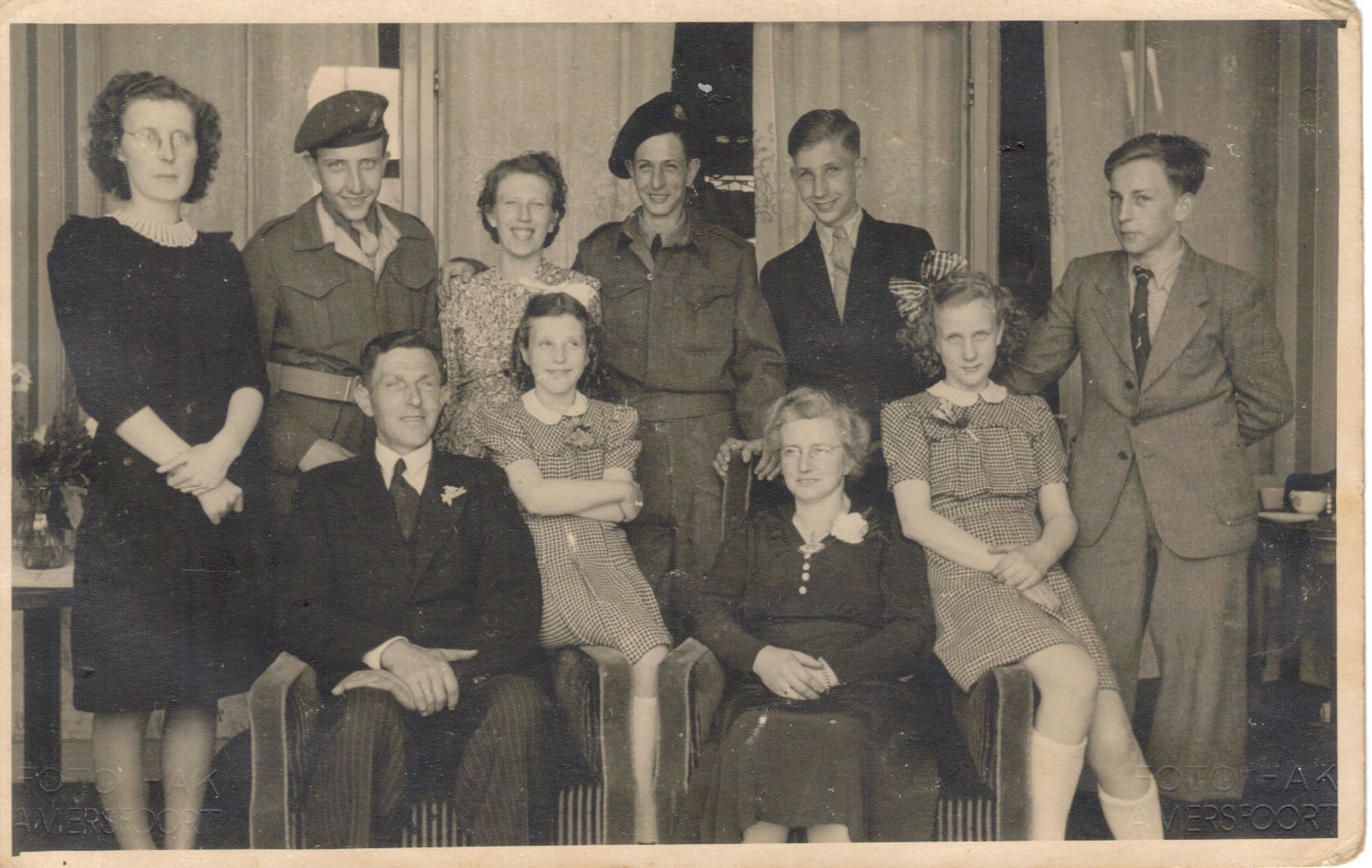 De familie Bosman in 1947